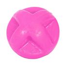 Brinquedo Furacão Pet Bola de Borracha Maciça Superball Rosa para Cães - Tamanho P