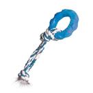 Brinquedo Furacão Pet Pneu Slick com Corda Azul para Cães