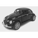 Brinquedo Fusca Coleção Miniatura Fricção Abre As Portas Escala 1:32(Preto)