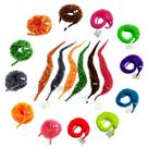 Brinquedo Fuzzy Worms Le Tooter Magic Pet Carnival Party 24 unidades