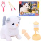 Brinquedo Gatinho de Pelúcia Interativo com Acessórios Sortidos - Castela