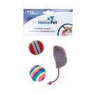 Brinquedo gato ratinho com 2 bolas jolitex Brinquedo gato ratinho com 2 bolas jolitex