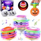 Brinquedo Giratório de Halloween Novnsoi 6 Peças com LED Brinquedo Giratório de Halloween Novnsoi 6 Peças com LED