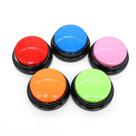 Brinquedo gravável para treinar animais de estimação Dog Talking Buttons, pacote com 5 Brinquedo gravável para treinar animais de estimação Dog Talking Buttons, pacote com 5