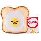 Brinquedo GUND Gudetama Egg Toast Plush, 13 cm, para maiores de 1 ano