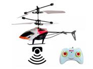 Brinquedo Helicóptero drone de Controle Remoto Recarregável