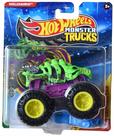 Brinquedo Hot Wheels Monster Trucks Skelesaurus Beast Bashers 2/6