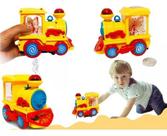 Brinquedo Ifantil Trem Locomotiva Solta Fumaça E Luzes e Sons trenzinho