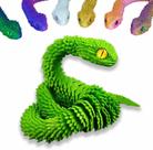 Brinquedo impresso em 3D Snake Animals Pet Movable Joint Fidget Toys