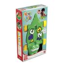 Brinquedo Infantil 7 Peças Bobbydilo Carrinho Crocodilo Blocos De Montar Para Crianças Educativo Estimula Criatividade Imaginação
