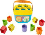 Brinquedo Infantil Balde Primeiros Blocos Fisherprice Fgp10