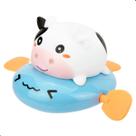 Brinquedo Infantil Bebe Criança Água Nada Ao Dar Corda Vaca Pimpolho