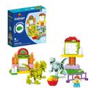 Brinquedo Infantil Bloco de Montar Grande Dino Park 37 Peças Xalingo - 68387 Brinquedo Infantil Bloco de Montar Grande Dino Park 37 Peças Xalingo - 68387