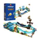 Brinquedo Infantil Blocos de Montar Piratas Montanha Russa 671 Peças Xalingo - 16376