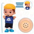 Brinquedo Infantil Boneco Lucas Neto Aventureiro Que Fala