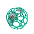 Brinquedo infantil Bright Starts Oball Easy-Garrasp Rattle Teal sem BPA
