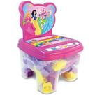 Brinquedo Infantil Cadeira Educativa Blocos 24 peças