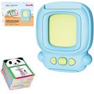 Brinquedo Infantil Cardkids Educacional Brincando Aprenda Palavras Em Inglês Criança Com Som Kizumba -