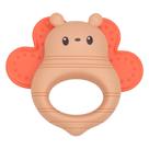 Brinquedo Infantil Chocalho Borboleta Rosa Zippy Toys - 10379