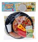 Brinquedo Infantil de Comidinha Crec Pizza De Cortar - ArtBrink Brinquedo Infantil de Comidinha Crec Pizza De Cortar - ArtBrink