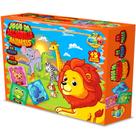 Brinquedo Infantil Educativo Jogo da Memoria Animais 48Pcs