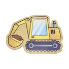 Brinquedo Infantil Educativo Quebra Cabeça Trator Madeira Mdf
