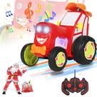 Brinquedo infantil giratório de 360 para carro com controle remoto Zezzo Crazy Jumping