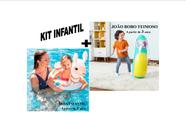 Brinquedo Infantil João Bobo Boneco Teimoso mais Boia Infantil