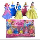 Brinquedo Infantil KIT CONJUNTO COM 5 BONECAS PRINCESAS DA DISNEY