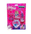 Brinquedo Infantil Kit Maquiagem para Boneca Little Beauty Borboleta