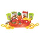 Brinquedo Infantil Kit Salada de Frutas Crec Crec Big Star