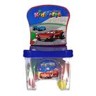Brinquedo Infantil Letras e Números Kidverte Carros Big Star