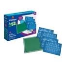 Brinquedo Infantil Lousa e Giz com 10 Peças Xalingo - 50754 Brinquedo Infantil Lousa e Giz com 10 Peças Xalingo - 50754