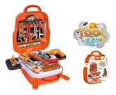 Brinquedo Infantil Maleta De 12 Ferramentas Com Acessórios