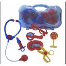 Brinquedo infantil Maleta Kit Medico Brinquedo Doutor Cor Azul Crianças Diversão - pakitoys