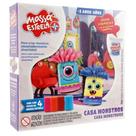 Brinquedo Infantil Massa de Modelar Casa dos Monstros