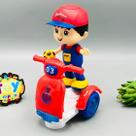 Brinquedo Infantil Menino No Scooter Bate E Volta Com Luz E Som.