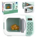 Brinquedo Infantil Microondas Mini Cozinha com Luz e Som Interativo Faz de Conta - Fenix Brinquedos LKC-991
