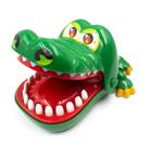 Brinquedo infantil mordida de crododilo 16x13x8cm