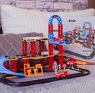 Brinquedo Infantil pista De Carrinhos Bombeiros