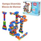 Brinquedo Infantil Pista Monte Sua Rampa Divertida 200 Peças Rampa Divertida ggb