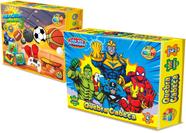 Brinquedo Infantil Quebra Cabeça e Jogo da Memoria Educativo Brinquedo Infantil Quebra Cabeça e Jogo da Memoria Educativo
