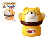 Brinquedo Infantil Robô Urso Push Car Akita - Braskit