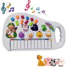 Brinquedo Infantil Teclado Fazendinha Musical Brinquedo Para Menina Pronto Estoque