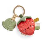 Brinquedo infantil Teether Itzy Ritzy Itzy Pal com Lovey e silicone