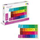 Brinquedo Infantil Vamos Escrever Alfabeto Vazado Babebi - 7021