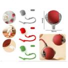 Brinquedo Interativo Bola Automática para Gatos com Recarga USB Inteligente