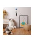 Brinquedo interativo, Brinquedo Passarinho, Varinha C/ Ventosa para gato MODELO SORTIDO