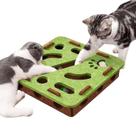 Brinquedo interativo de labirinto de quebra-cabeça para gatos ANISKEAAR Felt para gatos