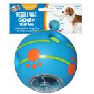 Brinquedo interativo para cães Wobble Wag Giggle Treat Ball